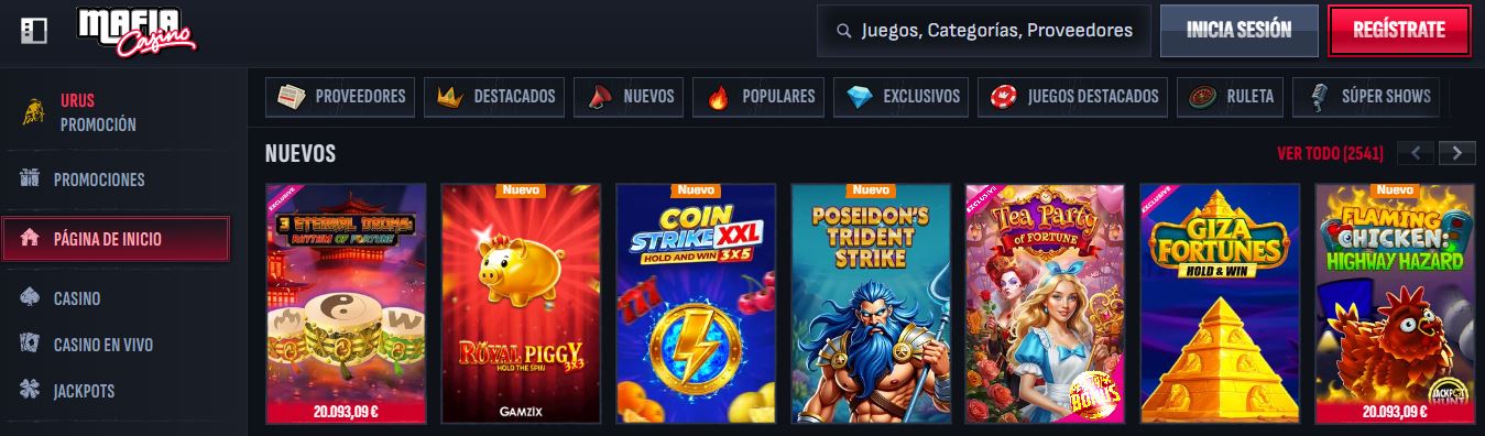 Explora las tragamonedas más nuevas del casino disponibles